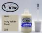 Preview: Jeep, Ivory White Pearl, 020: 20ml Lackstift, von ATW Autoteile West.